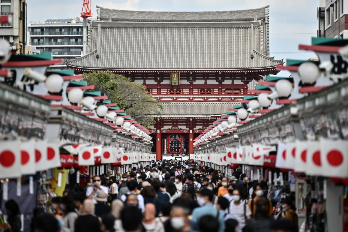 Japan Tourist Crowds