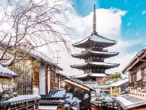 Kyoto in Winter