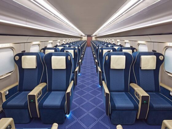 Shinkansen Seats Business Class