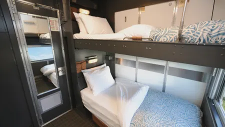 Cabin for 2 - HEP car - Discounted fare Cabin for 2 - HEP car - Discounted fare