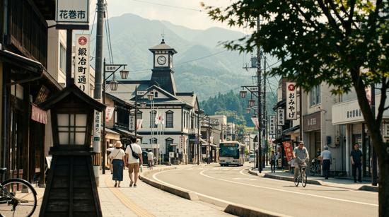 Semboku a Hanamaki