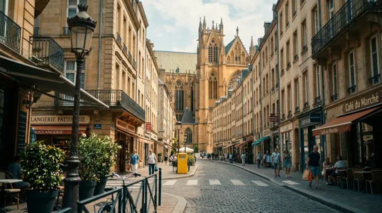 Lyon nach Metz