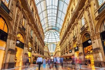 Shopping at Milano Centrale Station