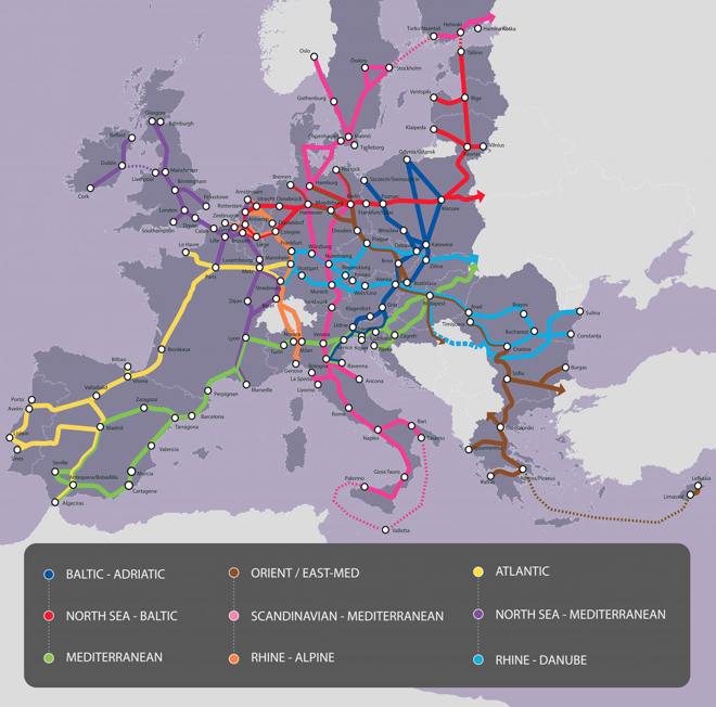 Frecciarossa rail network