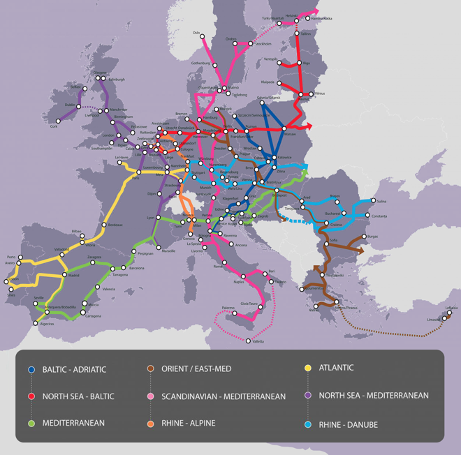 Mapa tras Nightjet – Znajdź i zarezerwuj bilety