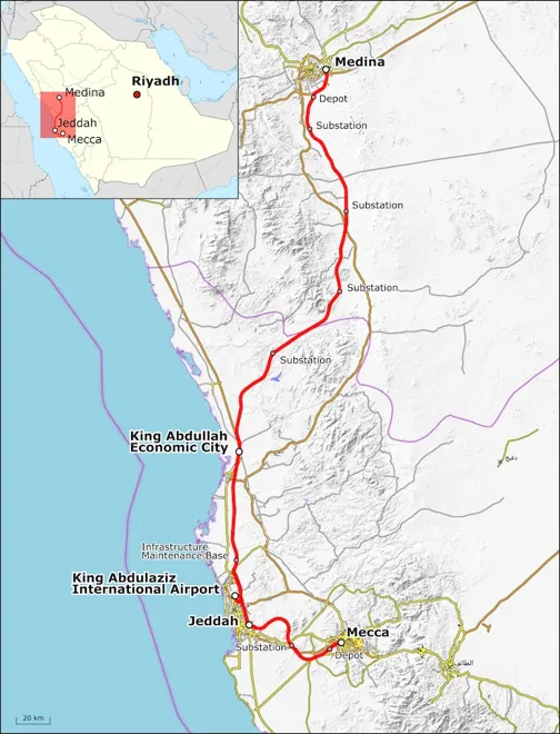 Explorer le Réseau Ferroviaire en Arabie Saoudite