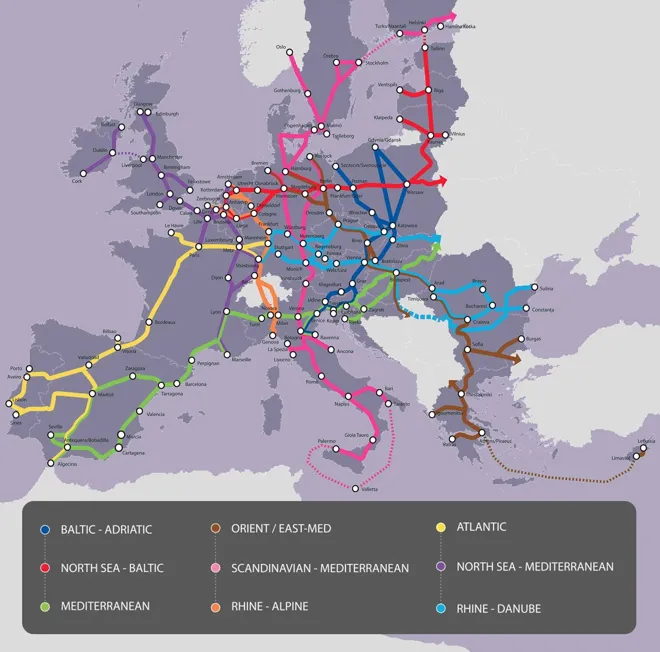 Naviguer dans le réseau ferré allemand