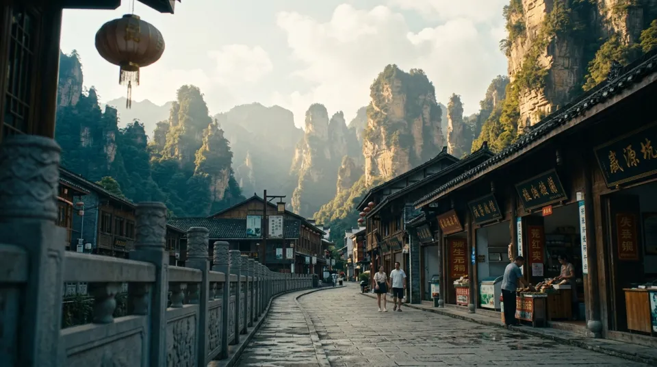 Ze Szanghaju do Zhangjiajie