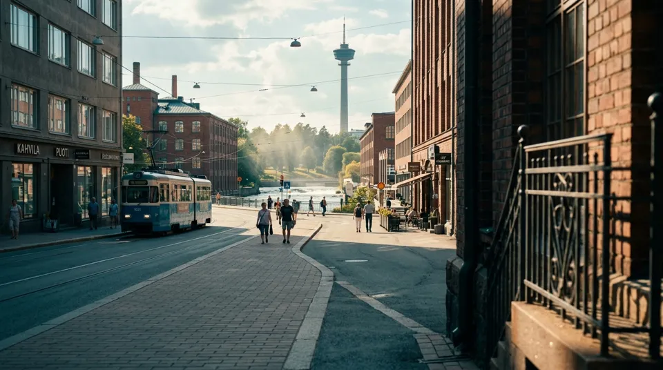 Helsínquia para Tampere