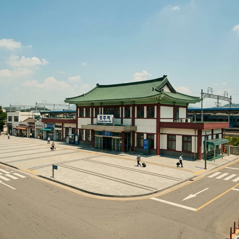 Dworzec w Gyeongju