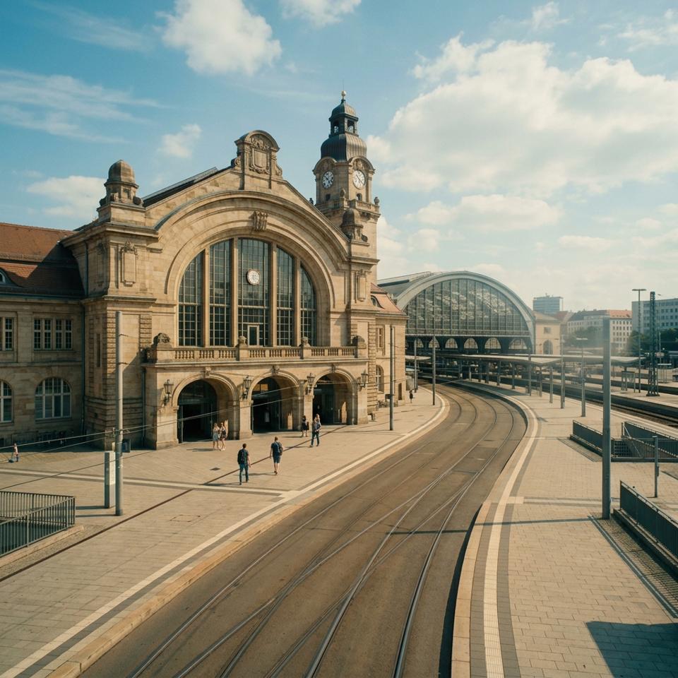 Dworzec Leipzig Hbf