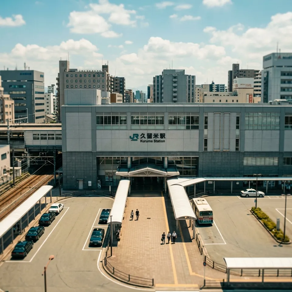 Kurume Bahnhof